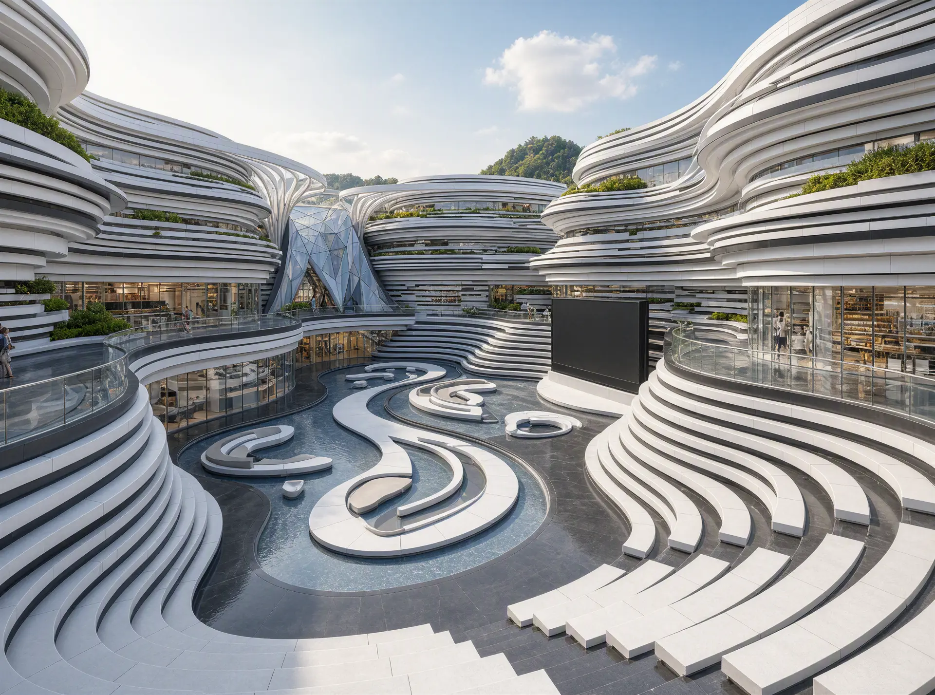 Endless Line by Vortex Visions - New City Of Cairo, Egypt - Architectural Photo 2