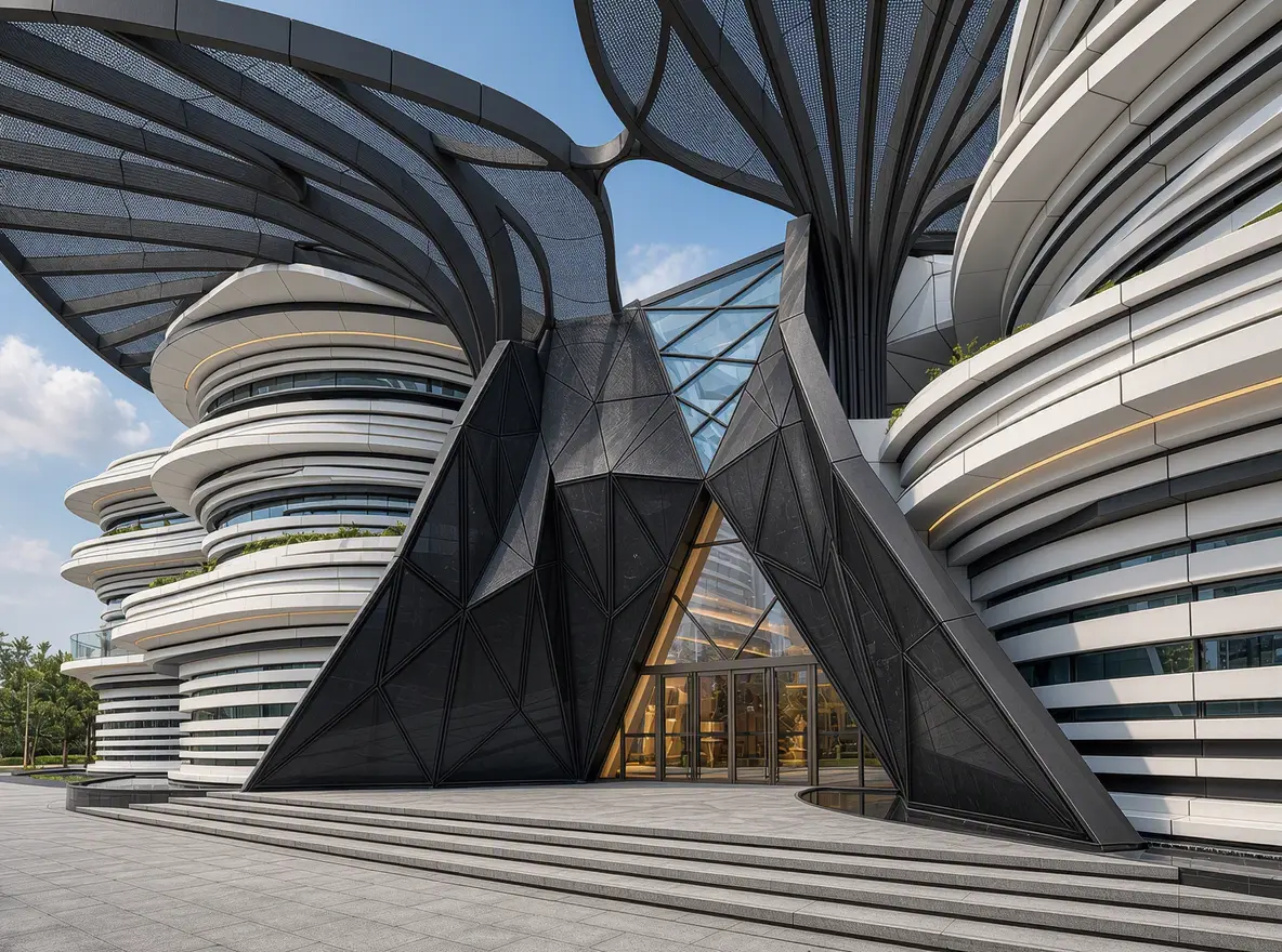 Endless Line by Vortex Visions - New City Of Cairo, Egypt - Architectural Photo 3