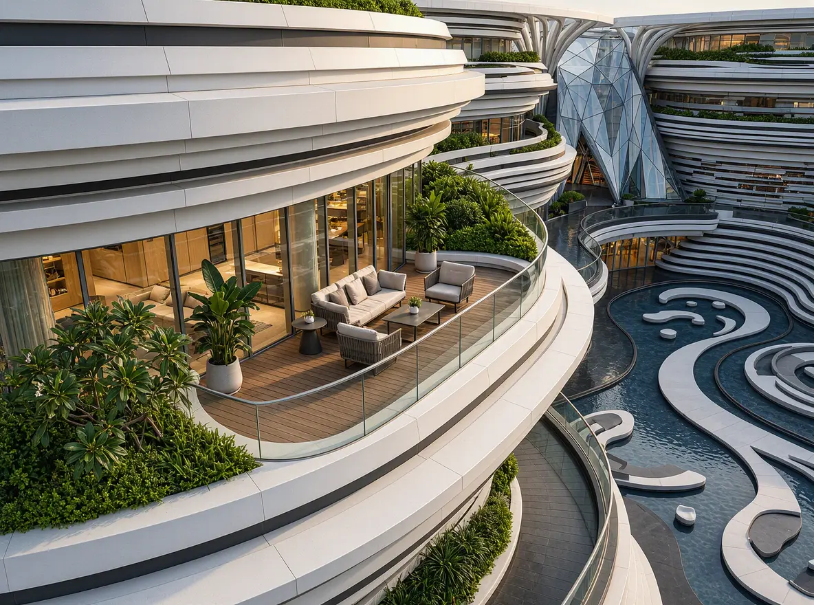 Endless Line by Vortex Visions - New City Of Cairo, Egypt - Architectural Photo 4